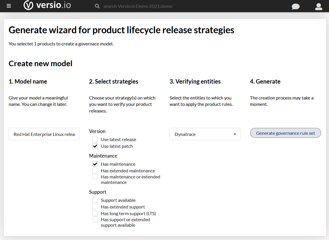 Set up a product release monitoring & alerting for custome specific release strategies in a minute